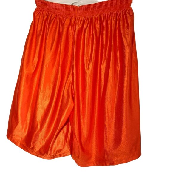 UVA University Of Virginia Cavaliers Shorts Men XL Orange Nylon Vintage USA READ - Picture 5 of 11